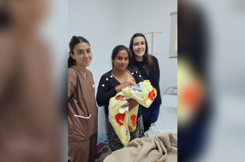 Comenzoacute la semana con una buena noticia- nacioacute un bebeacute en el Hospital de Los Telares