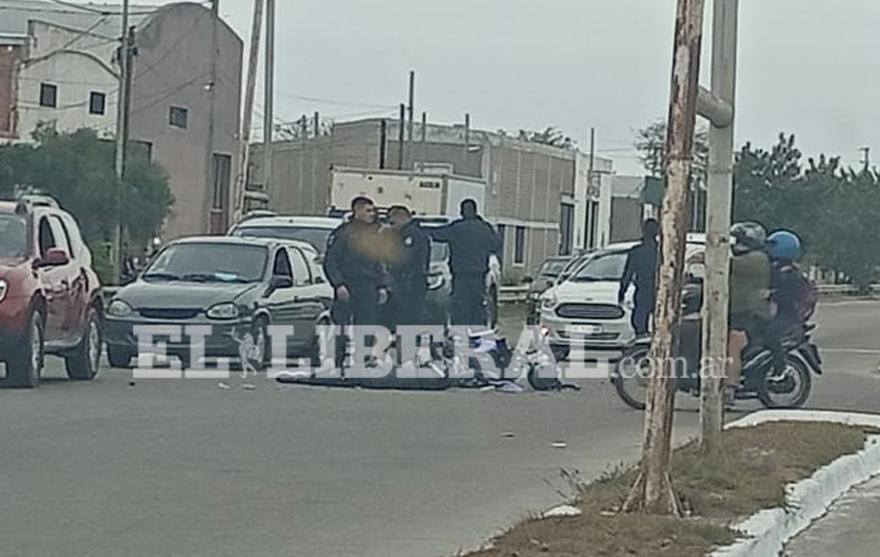 Un motociclista falleció en el acto tras protagonizar un accidente de tránsito