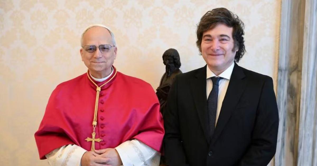 Milei celebroacute la visita del papa Leoacuten XIV- Una visita histoacuterica para todos los argentinos