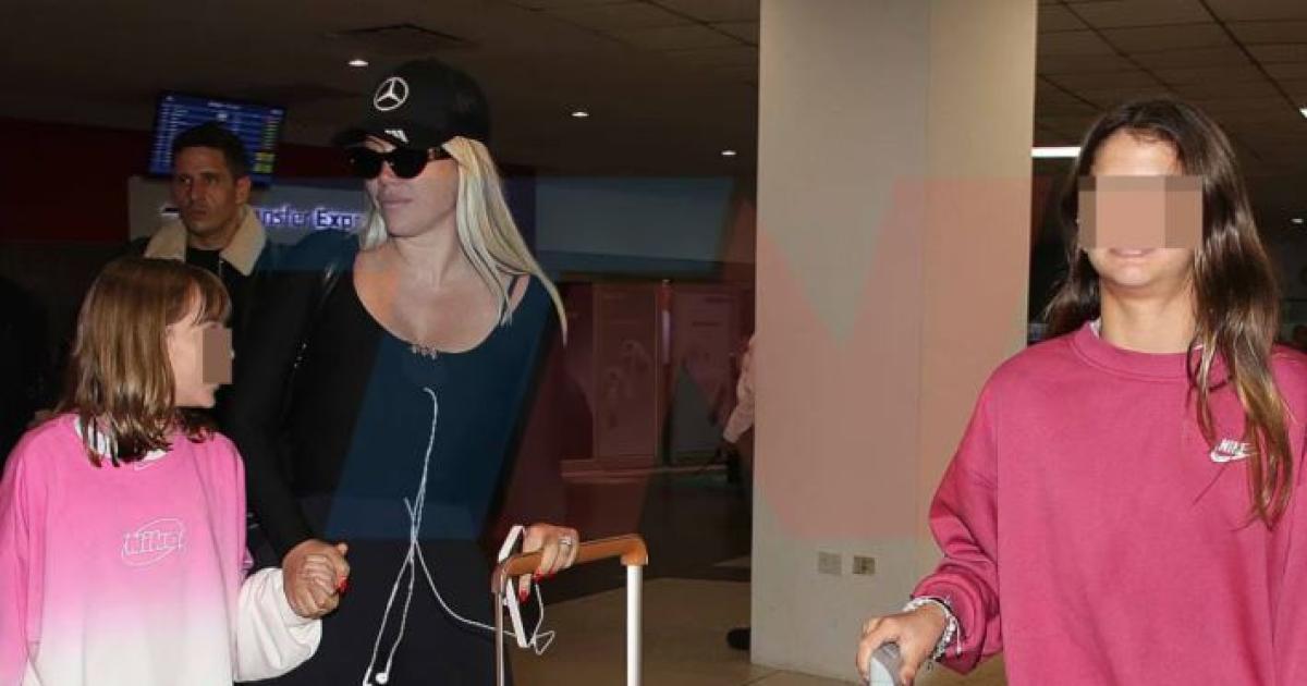 Wanda Nara regresoacute a la Argentina con sus hijos y Martiacuten Migueles y volvioacute a apuntar contra Mauro Icardi