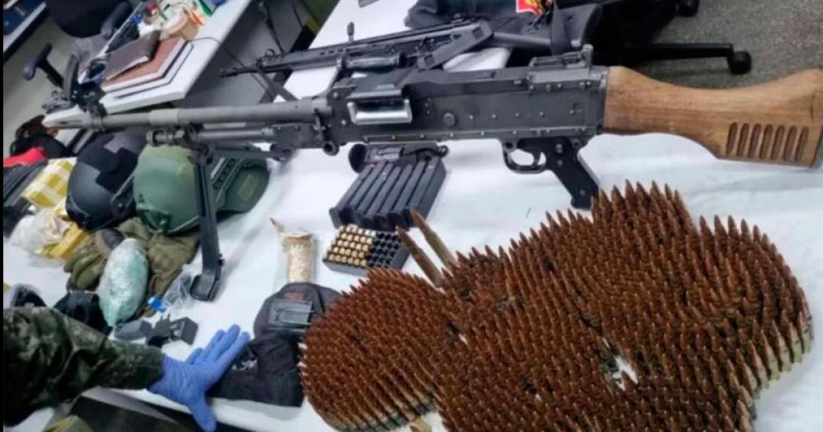 Una ametralladora de la Armada bajo la lupa en una causa judicial