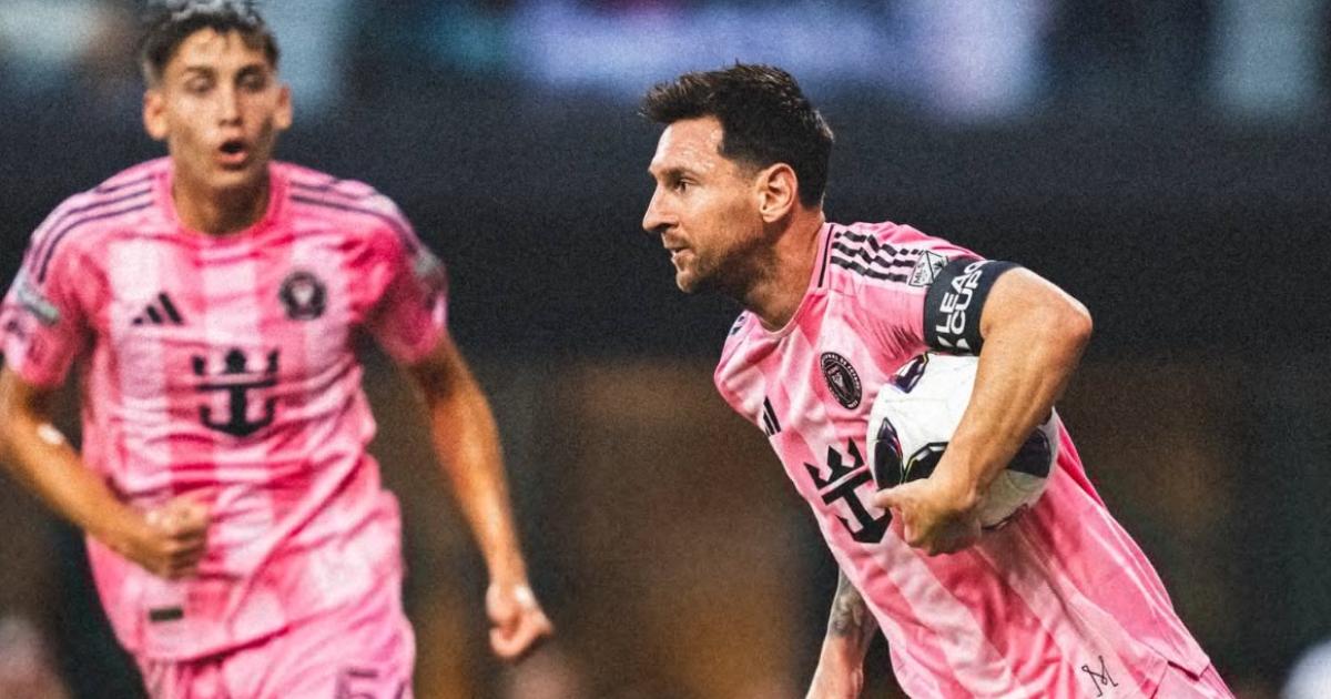 Messi brilloacute e Inter Miami derrotoacute a San Luis por la Leagues Cup