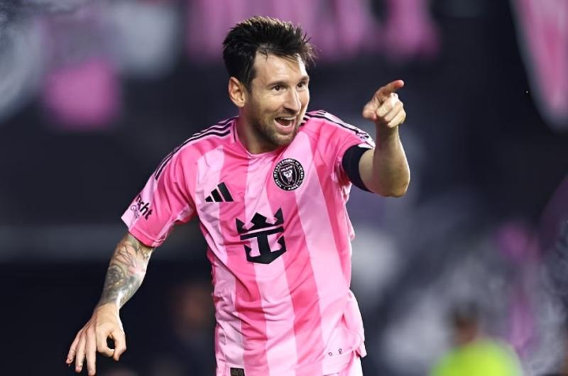 Messi marcoacute un doblete en la Leagues Cup y quedoacute a 79 goles de alcanzar los 1000