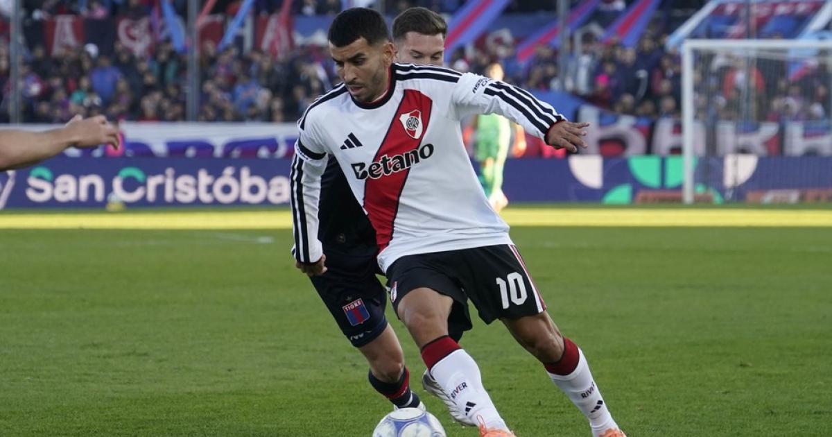 Un River sin rumbo perdioacute en su visita a Tigre