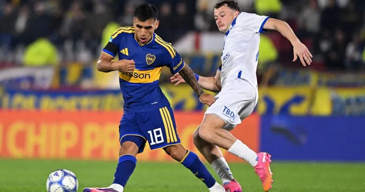 Boca merecioacute maacutes pero empatoacute con Veacutelez y sigue lejos de la cima de su grupo