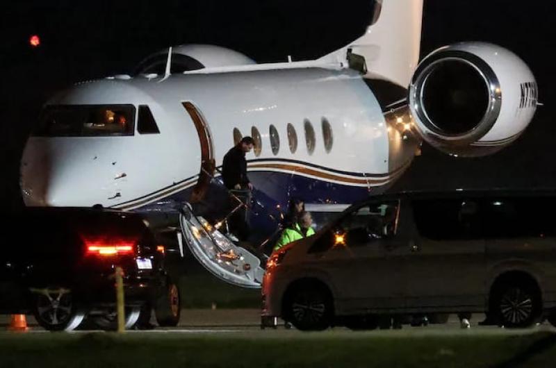 Lionel Messi llegoacute a Rosario para despedir a su padre Jorge