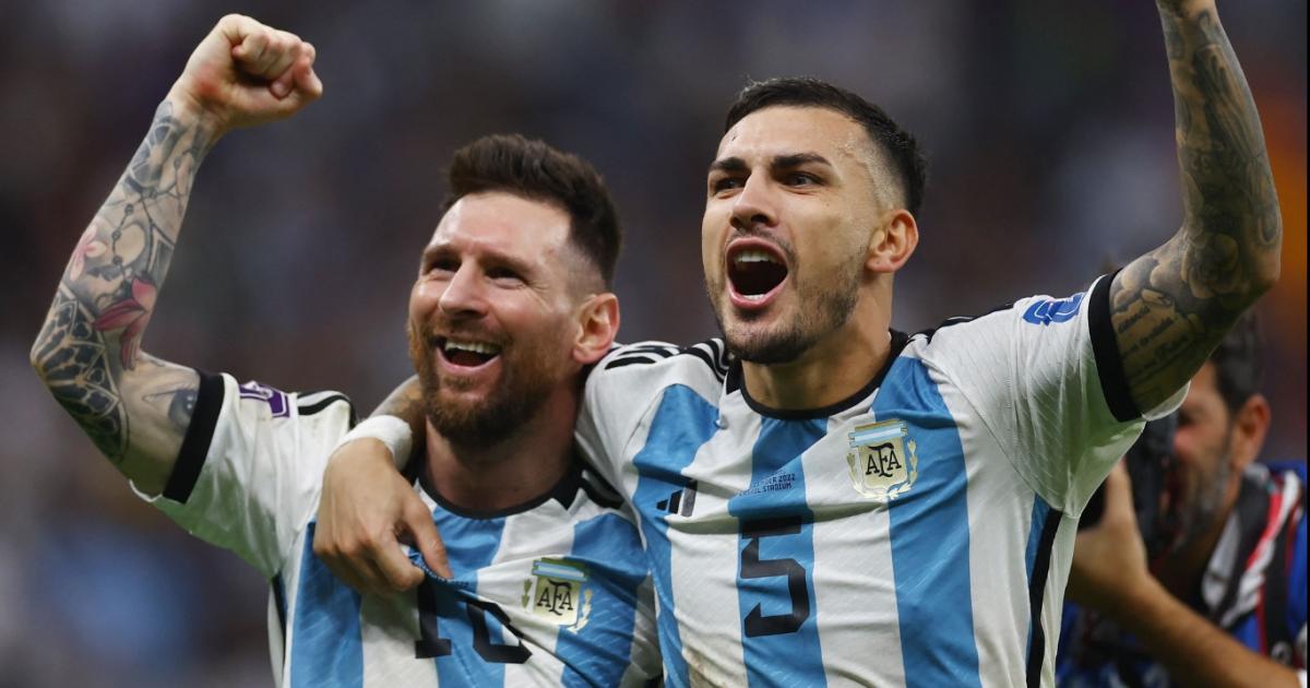 Seguramente le haga bien- Paredes acompantildearaacute a Messi en la despedida de Jorge Messi