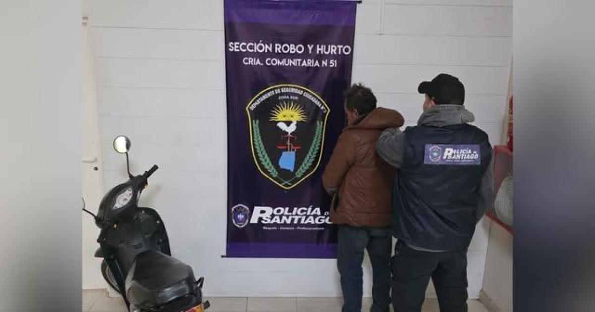 Lo buscaba la Justicia de Coacuterdoba- cayoacute en Loreto y le secuestran una moto