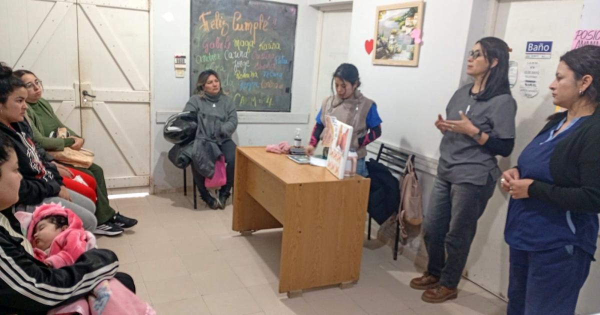 El municipio bandentildeo acompantildeoacute a las embarazadas y pueacuterperas
