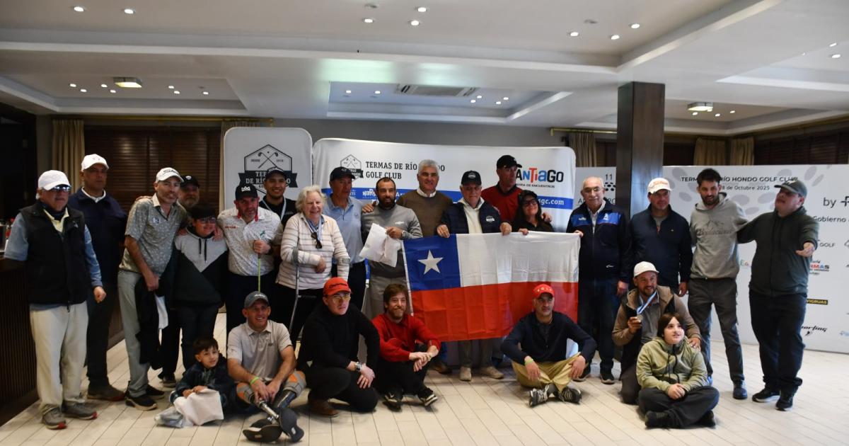 Las Termas recibioacute la sexta fecha del Ranking Argentino de Golf Adaptado
