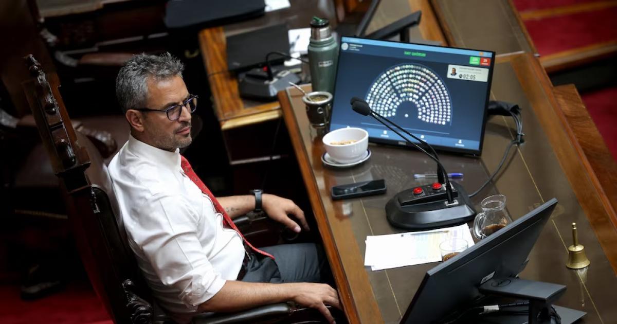 Martin Menem presidente de la Cmara de Diputados (AFP)