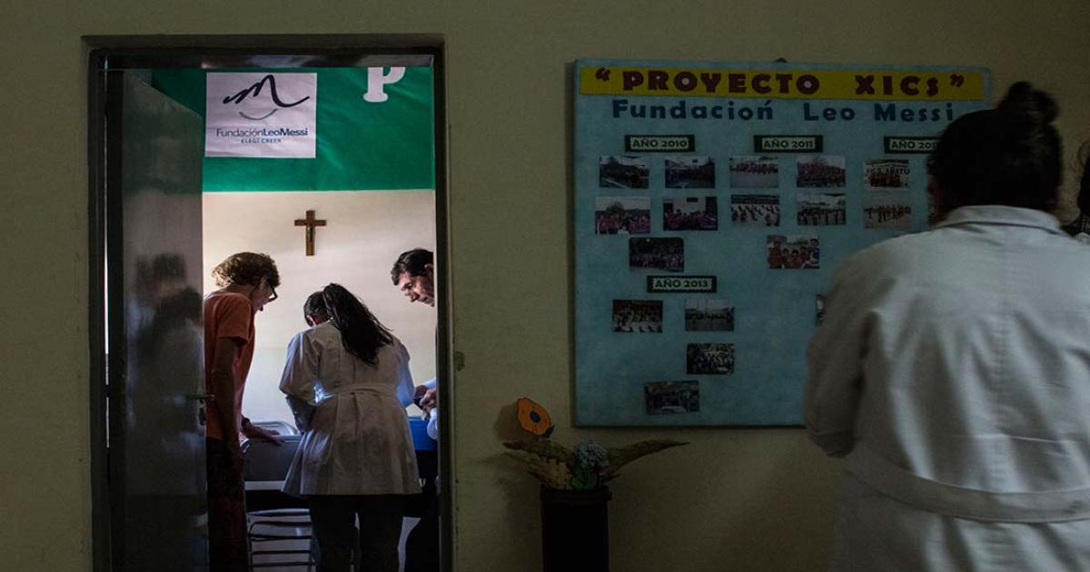 OBRA A principios de 2011 se lanzó oficialmente en la ciudad el Proyecto XICS una red de centros solidarios impulsada por la Fundación Leo Messi