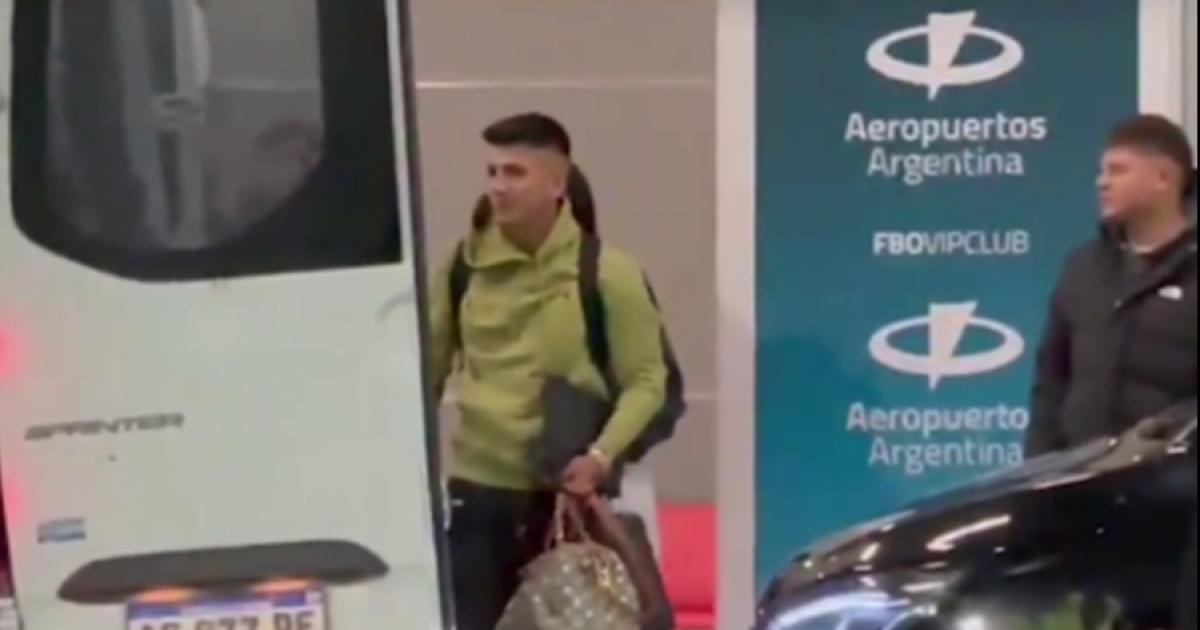 Thiago Almada llegoacute al paiacutes y River ya piensa en su debut en Bogotaacute