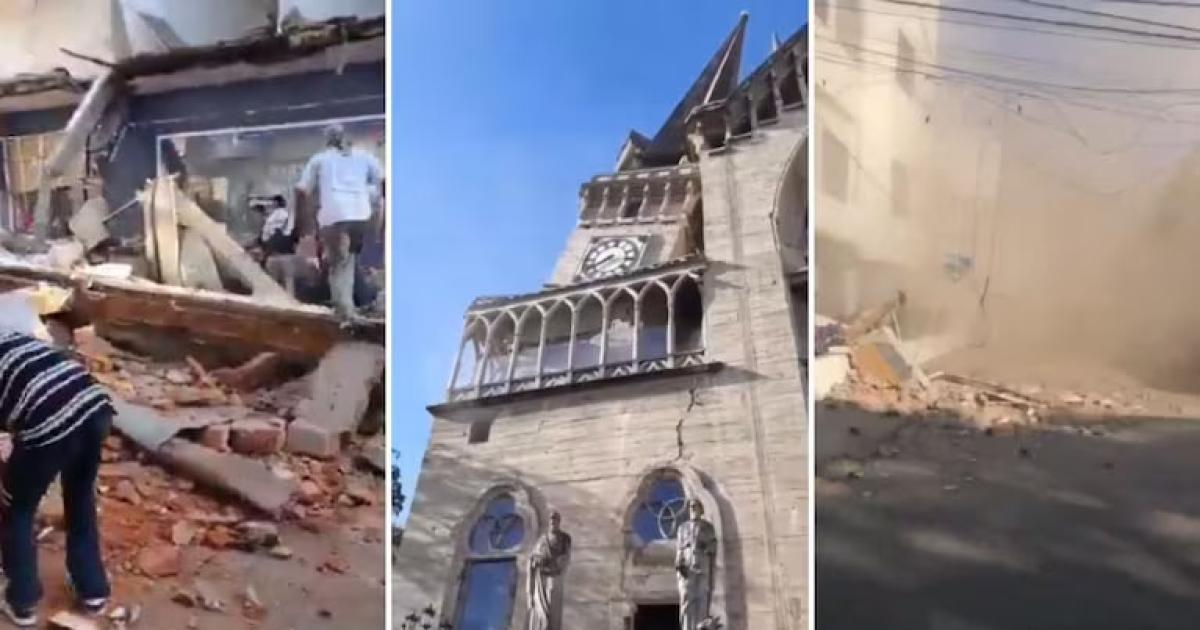 Temblor en Colombia- se reportan graves dantildeos en edificaciones en Cali y Manizales