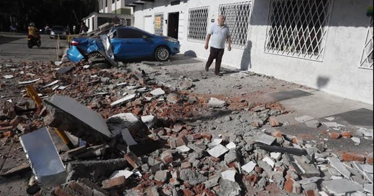 Sismo en Colombia- el informe oficial eleva a 111 los fallecidos y confirma cuantiosos dantildeos materiales