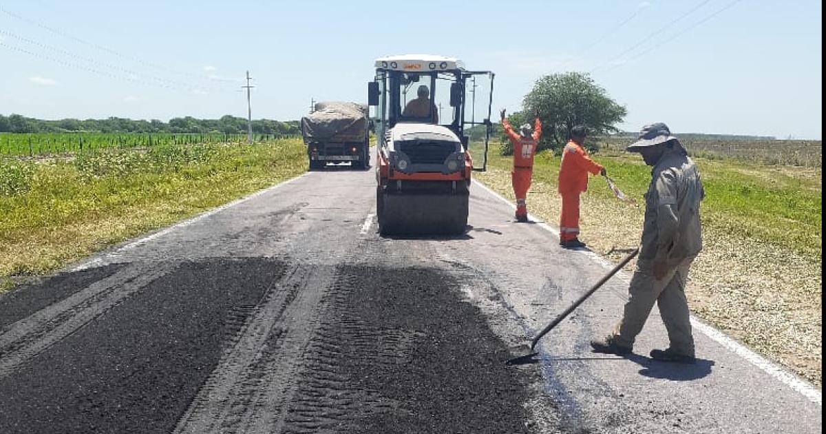 Precaucioacuten en la Ruta 64- Vialidad Nacional realizaraacute trabajos este martes por la mantildeana