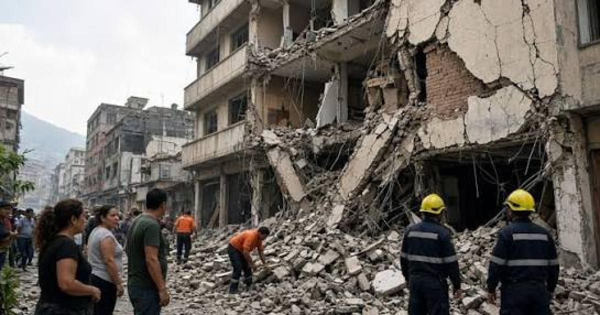 Temblor en Colombia- se reportan graves dantildeos en edificaciones en Cali y Manizales