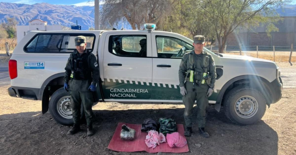 Gendarmeriacutea decomisoacute maacutes de 17 kilos de marihuana durante controles a colectivos en Tucumaacuten