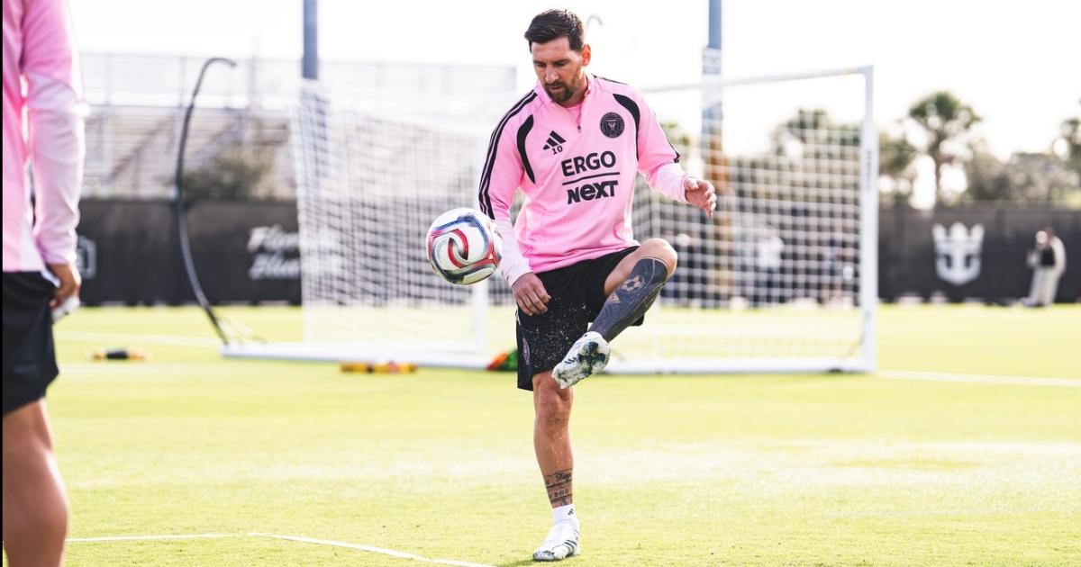 Lionel Messi retornoacute a Estados Unidos tras el uacuteltimo adioacutes a su padre en Rosario