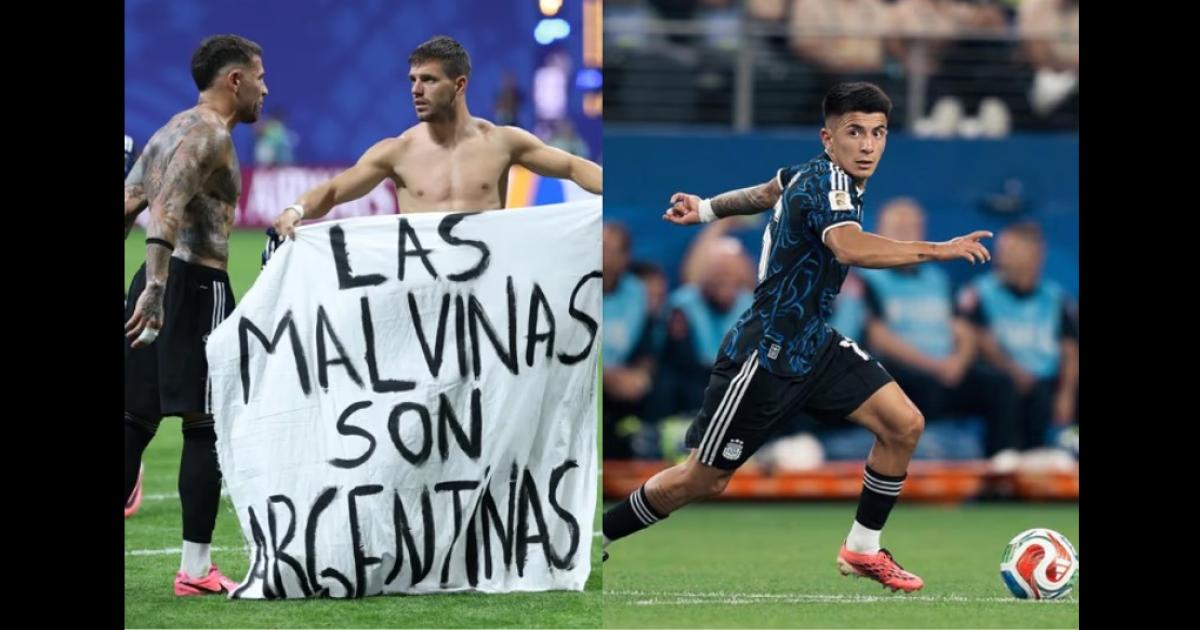Thiago Almada reveloacute el misterio de la bandera de Malvinas en el Mundial 2026- Fueron mis amigos de Fuerte Apache