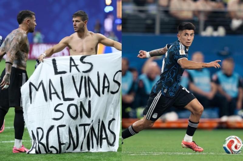 Thiago Almada reveloacute el misterio de la bandera de Malvinas en el Mundial 2026- Fueron mis amigos de Fuerte Apache