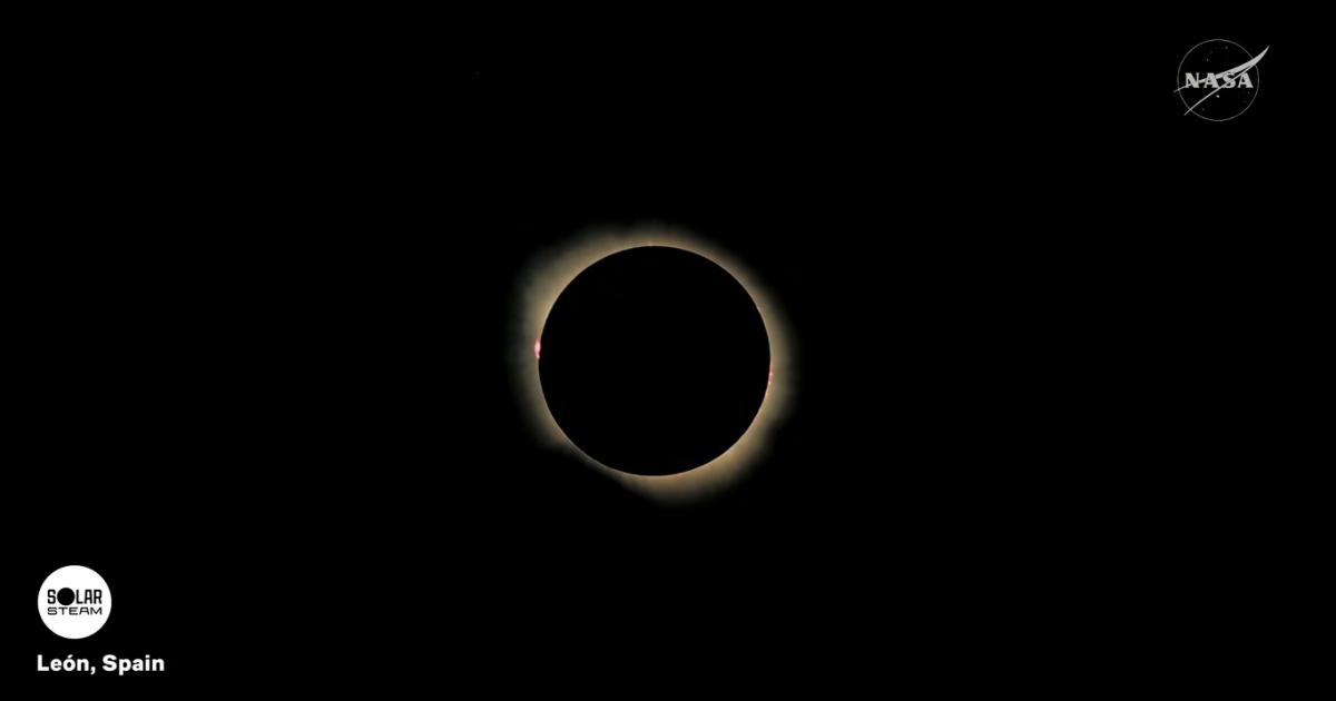 EN VIVO Eclipse solar total 2026- seguiacute la transmisioacuten del fenoacutemeno astronoacutemico de hoy