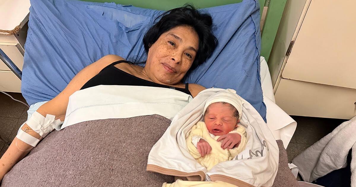 Nunca me di por vencida- a los 62 antildeos cumplioacute el suentildeo de ser mamaacute por primera vez