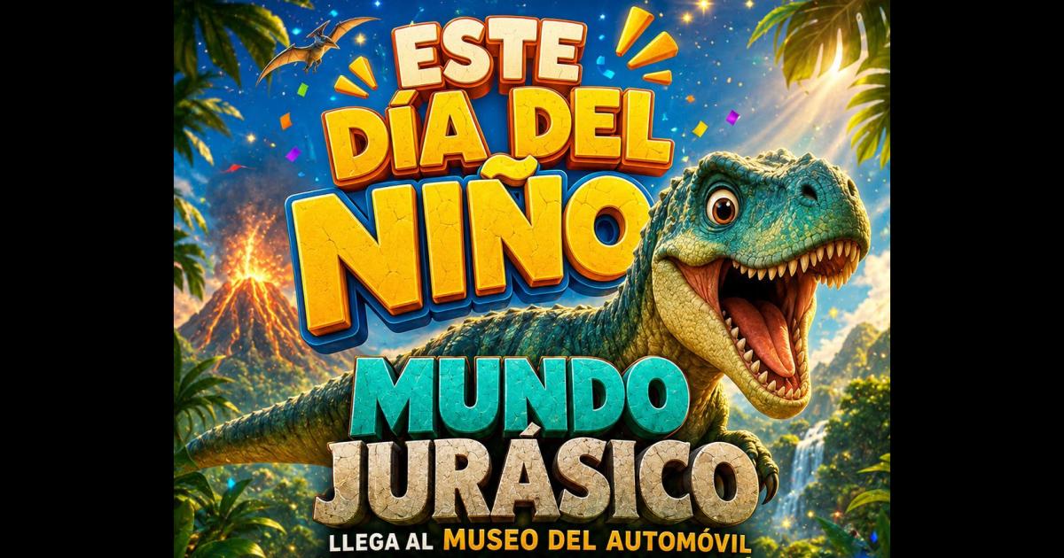 Fin de semana largo y Diacutea del Nintildeo- dinosaurios autos y realidad virtual en el Museo del Automoacutevil de Las Termas