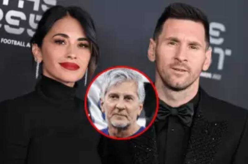 La reaccioacuten de Antonela Roccuzzo tras la conmovedora carta de Lionel Messi a su padre