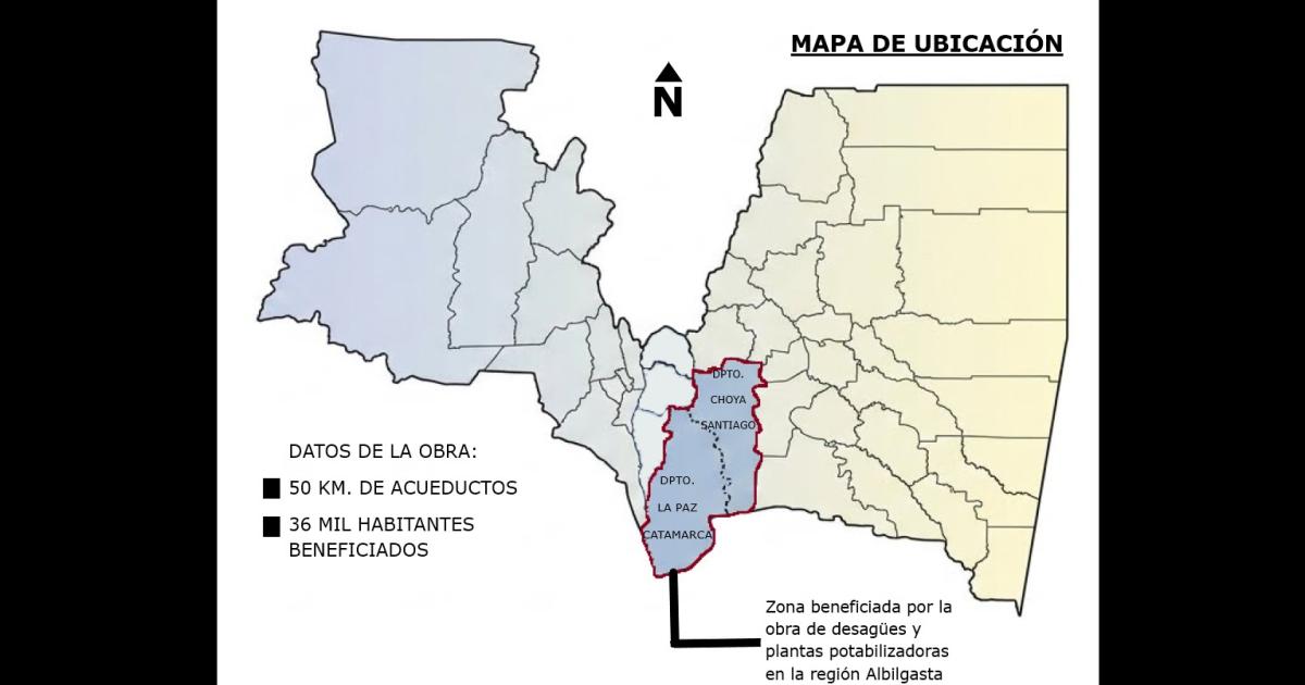 MEGAOBRA HÍDRICA Beneficiar� a los departamentos La Paz (Catamarca) y Choya (Sgo del Estero) Lo suscribir�n los gobernadores Su�rez y Jalil