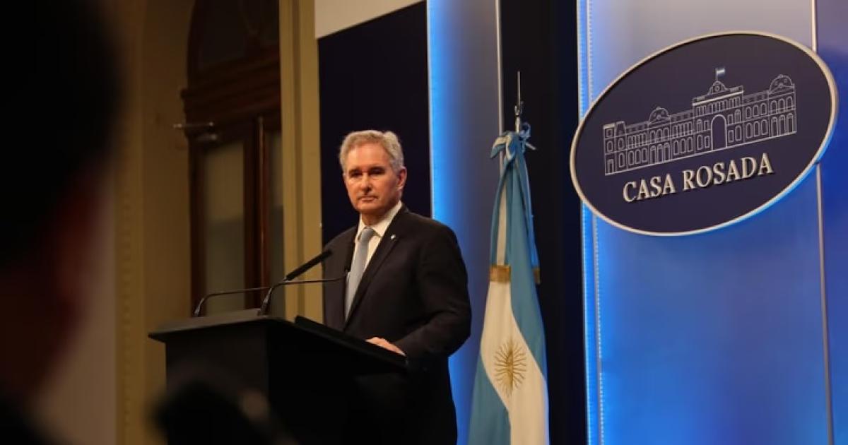 Canciller Pablo Quirno Foto- Agencia NA