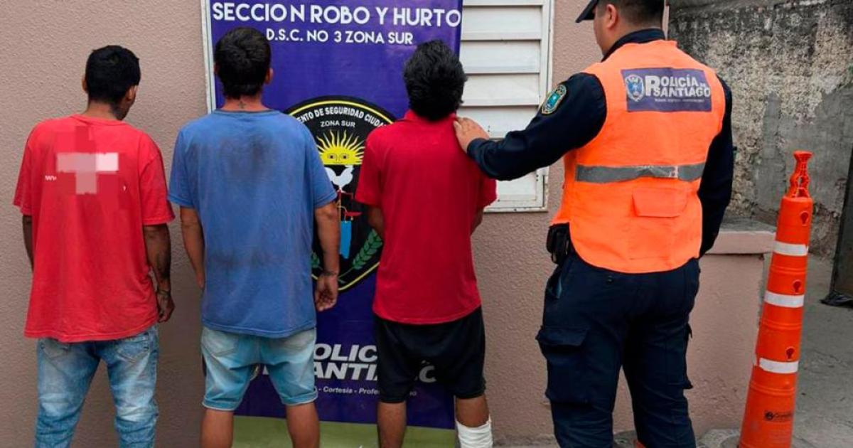 La Policiacutea detuvo a tres hombres tras allanamientos simultaacuteneos por una ola de robos en Antildeatuya