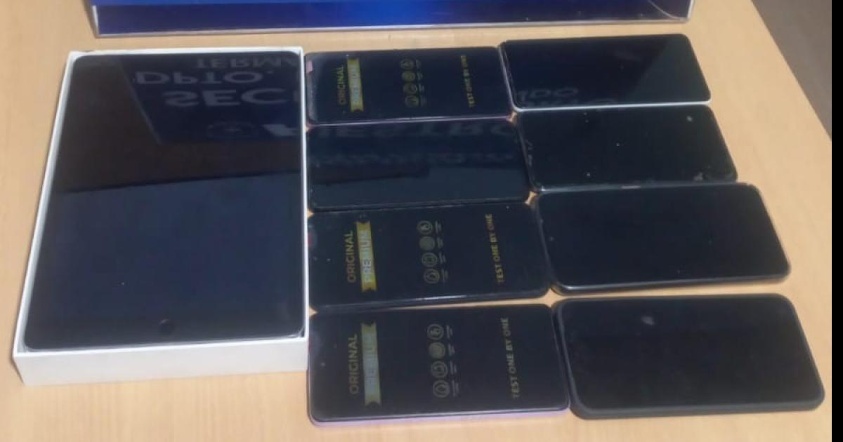 Atraparon al ladroacuten de un comercio y recuperaron todos los dispositivos robados