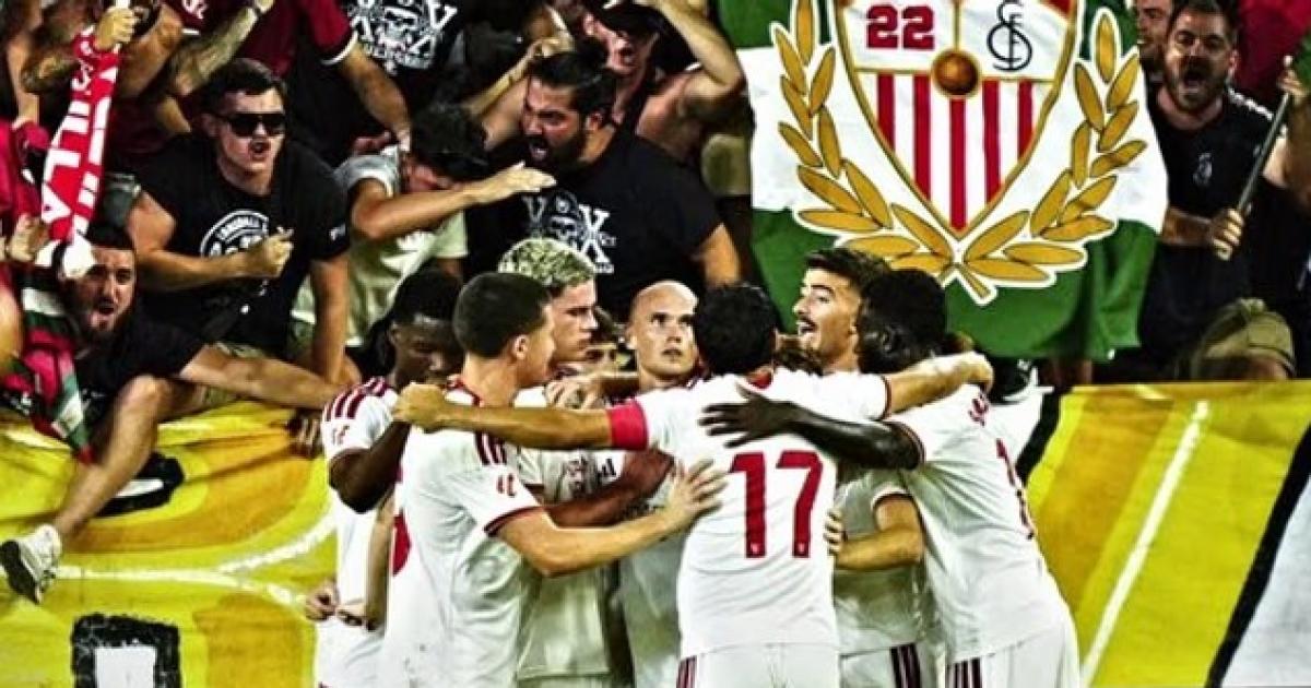 Sevilla y Alaveacutes arrancaron con triunfo en La Liga de Espantildea