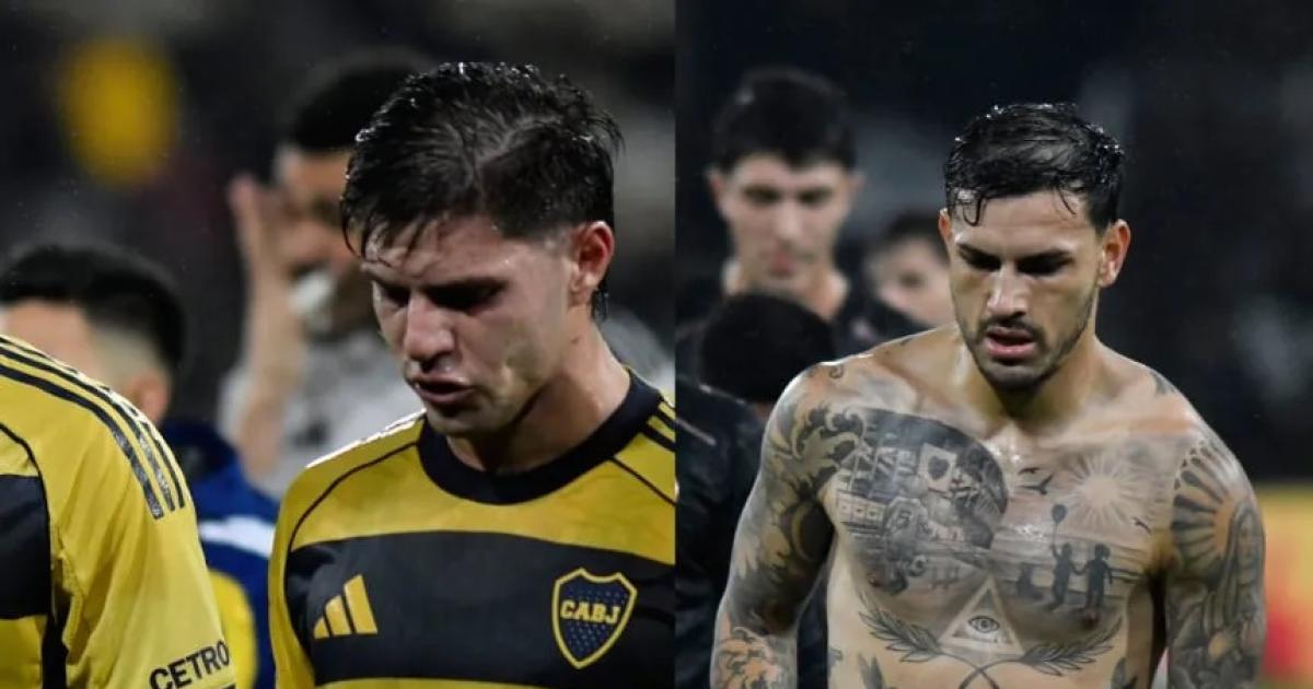 Pellegrino encendioacute las alarmas en Boca y Paredes dejoacute la cancha por precaucioacuten