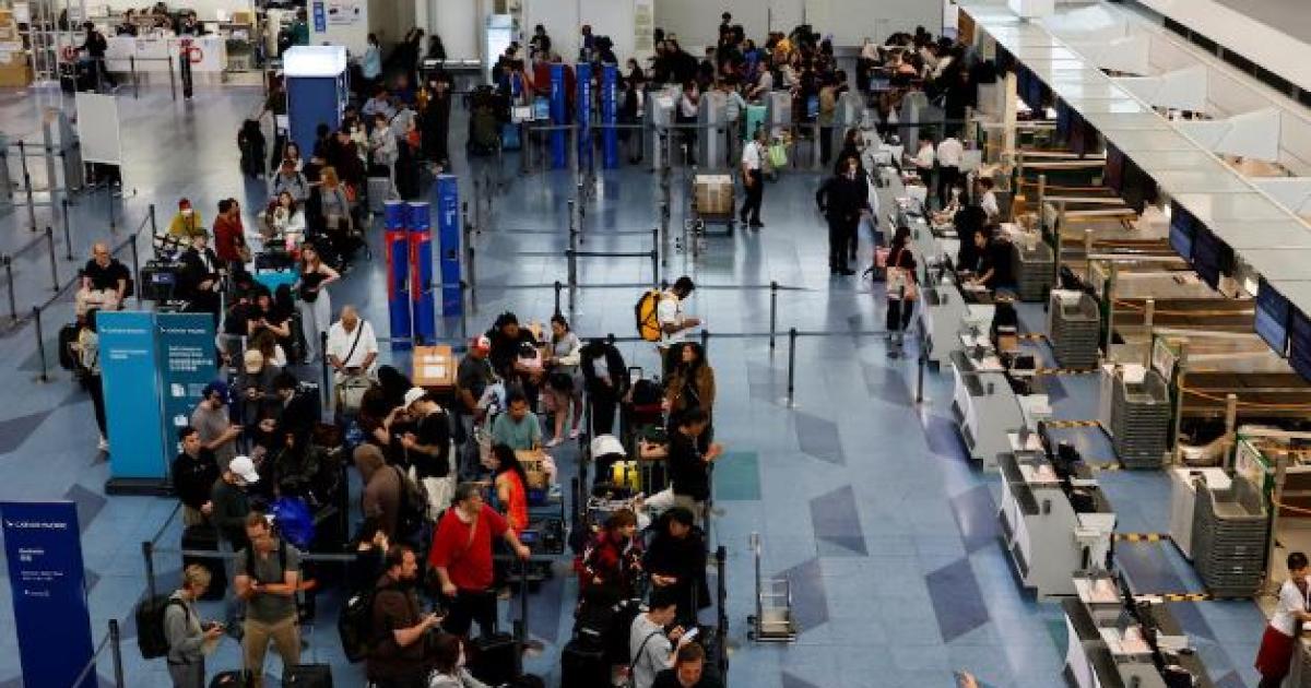La argentina fue detenida durante el control migratorio (REUTERS)