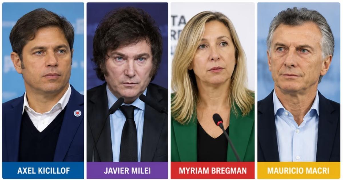 Encuesta nacional- escasa diferencia entre el peronismo y LLA y un curioso empate en el tercer lugar