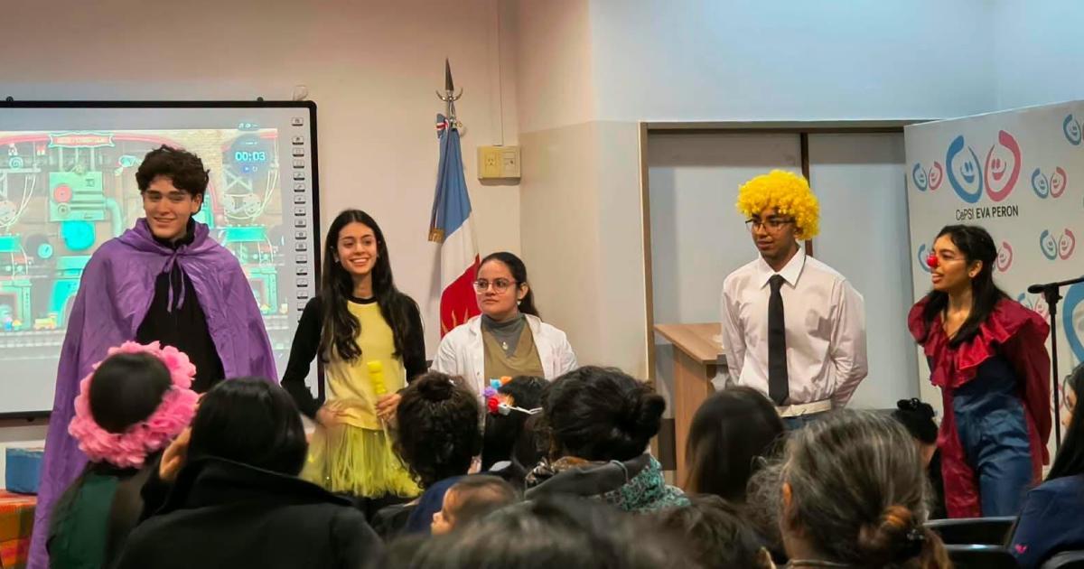 Jornada solidaria de la SEICS UNSE que llevoacute alegriacutea al CEPSI