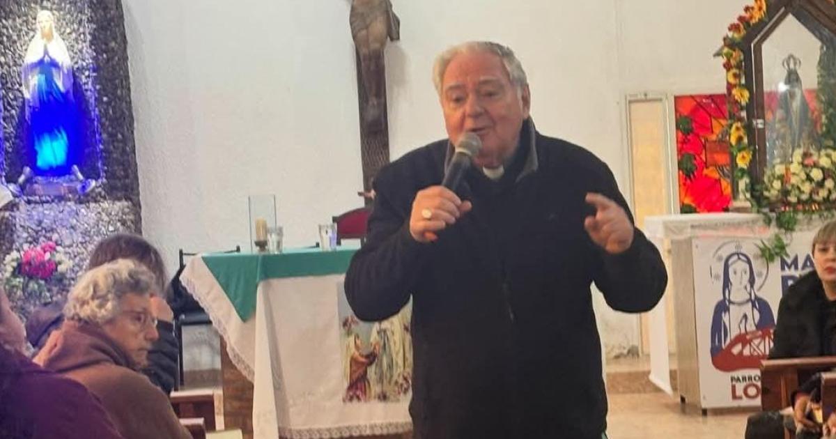 Monsentildeor Oscar Ojea tuvo a su cargo un encuentro biacuteblico