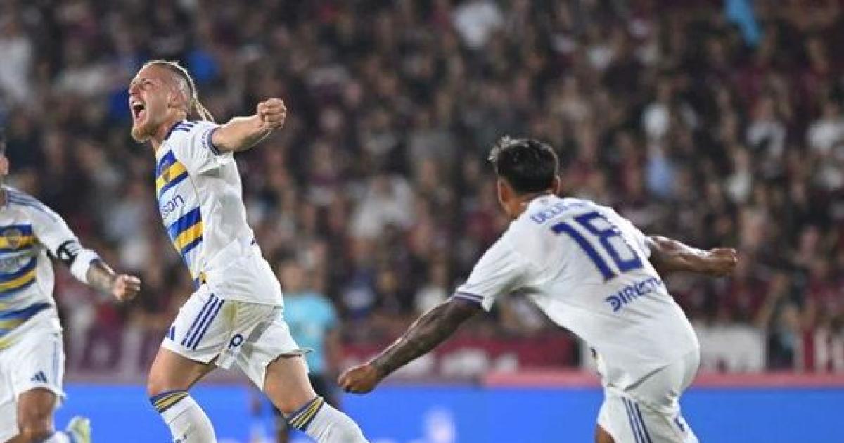 Santiago Ascacibar volvioacute a ser el goleador de Boca ante Recoleta y estiroacute su gran racha de cara al gol