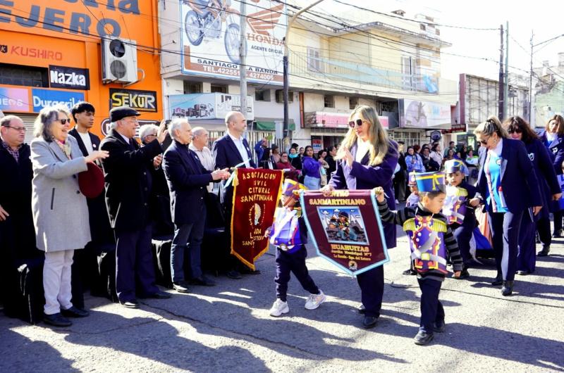 La Banda honroacute con un acto al General don Joseacute San Martiacuten