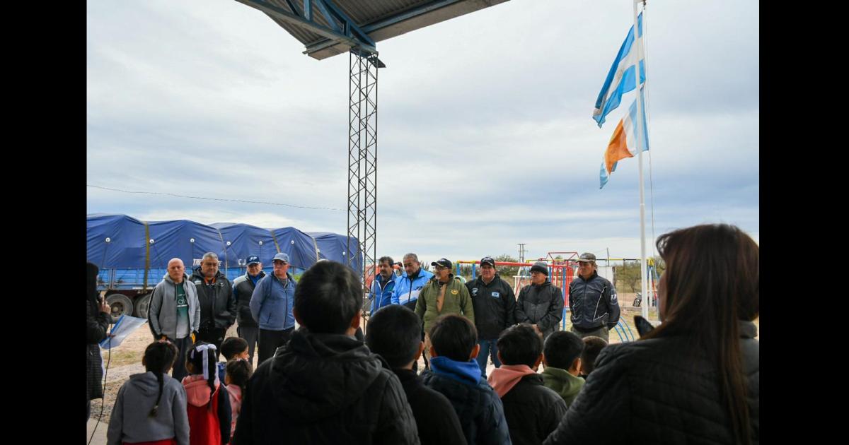 Veteranos de Malvinas de La Matanza llevaron donaciones a Loreto