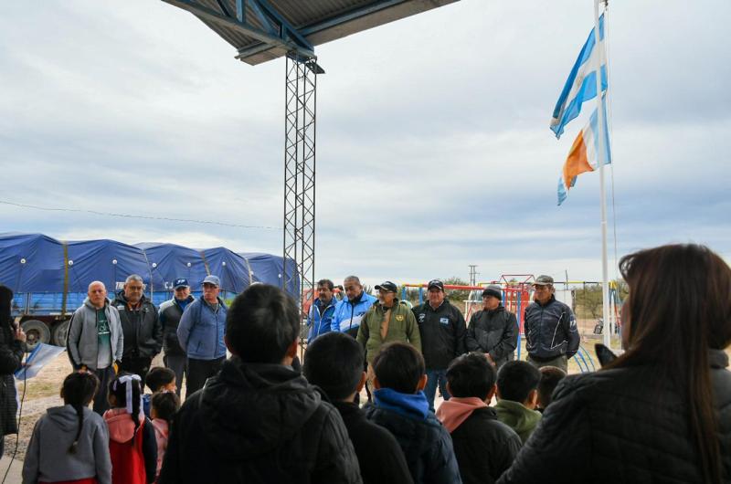Veteranos de Malvinas de La Matanza llevaron donaciones a Loreto