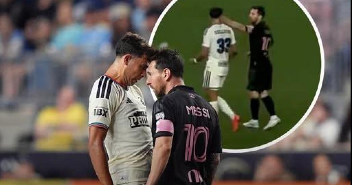 iquestSancionaraacuten a Messi por un cruce con Sullivan
