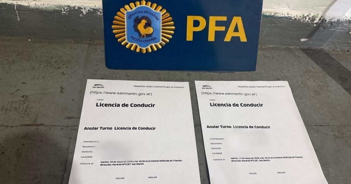 Desbarataron una banda que falsificaba licencias de conducir y DNI- 16 allanamientos y 64 detenidos