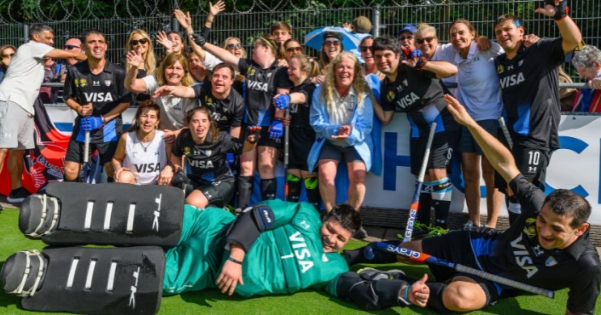 Argentina hizo historia y logroacute su primera victoria en un Mundial de Para Hockey