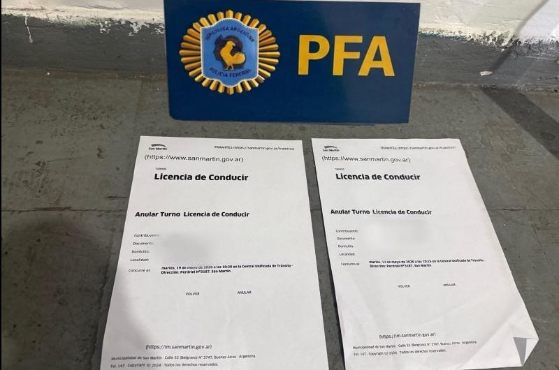 Desbarataron una banda que falsificaba licencias de conducir y DNI- 16 allanamientos y 64 detenidos