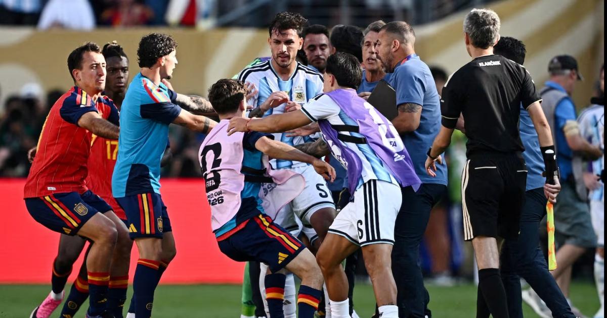 Duro castigo por no saber perder- la poleacutemica tapa de Marca tras las sanciones a Argentina