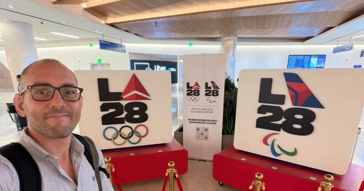 Un santiaguentildeo trabaja en la organizacioacuten de los Juegos Oliacutempicos de Los Aacutengeles 2028