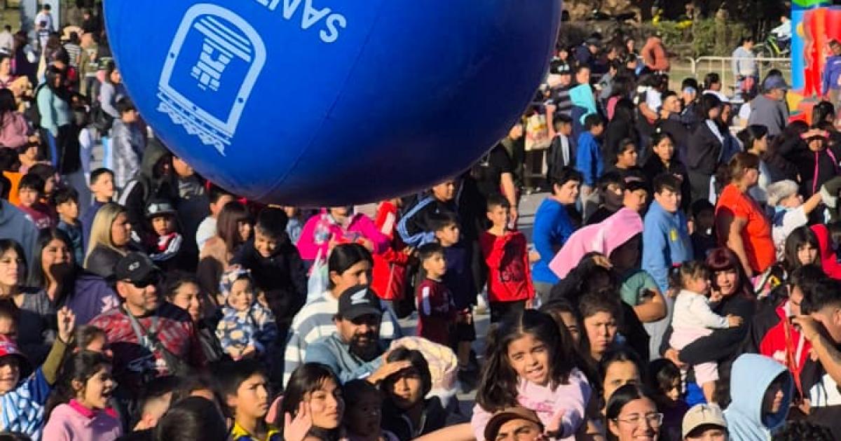 Asiacute se vivioacute la gran fiesta del Diacutea del Nintildeo en el Parque Sur